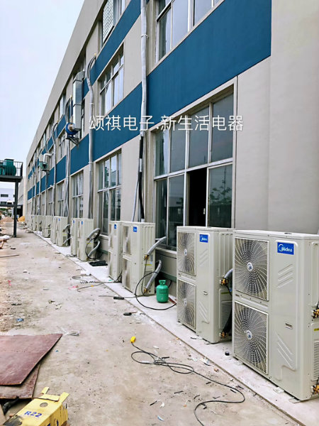 武进高新区颂祺电子25000平中央空调系统