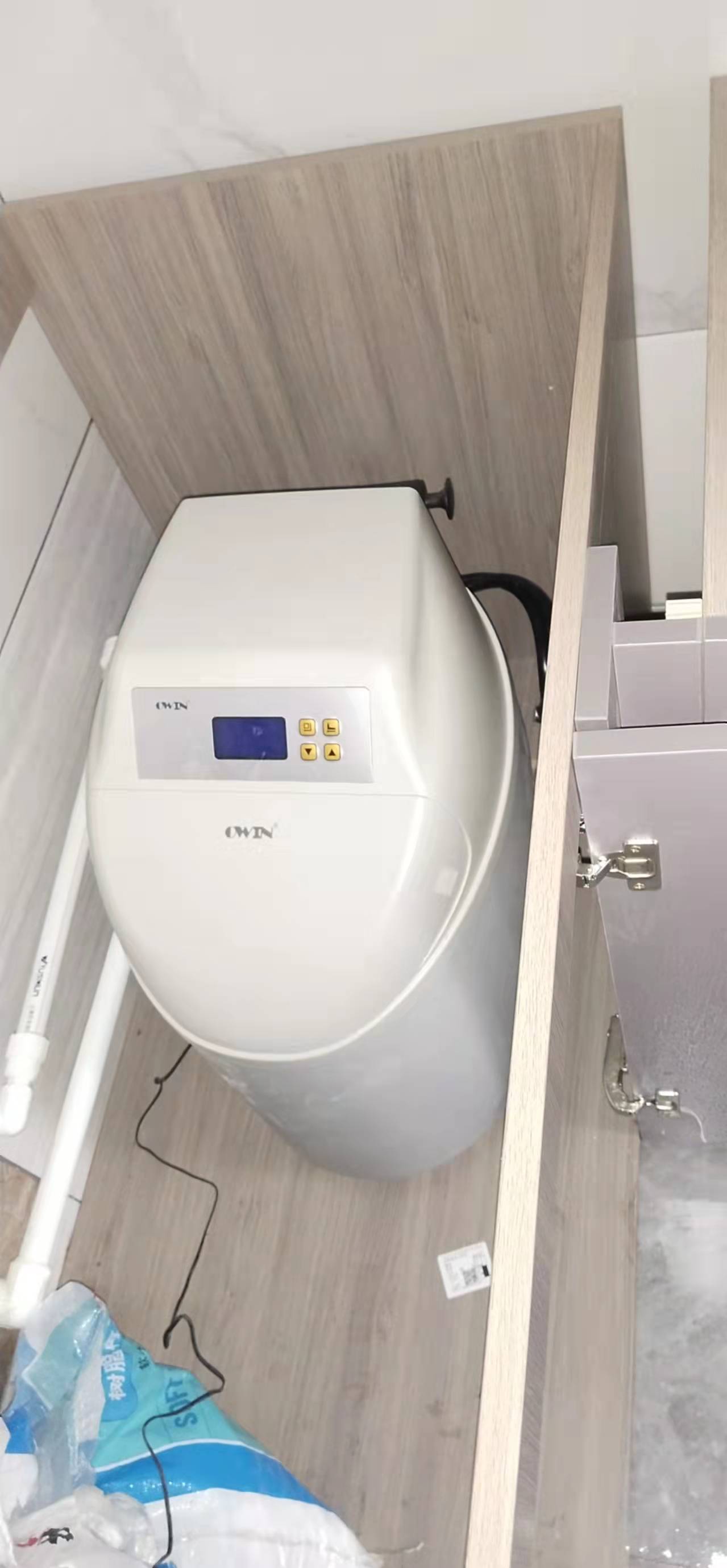 学仕花园软水安装