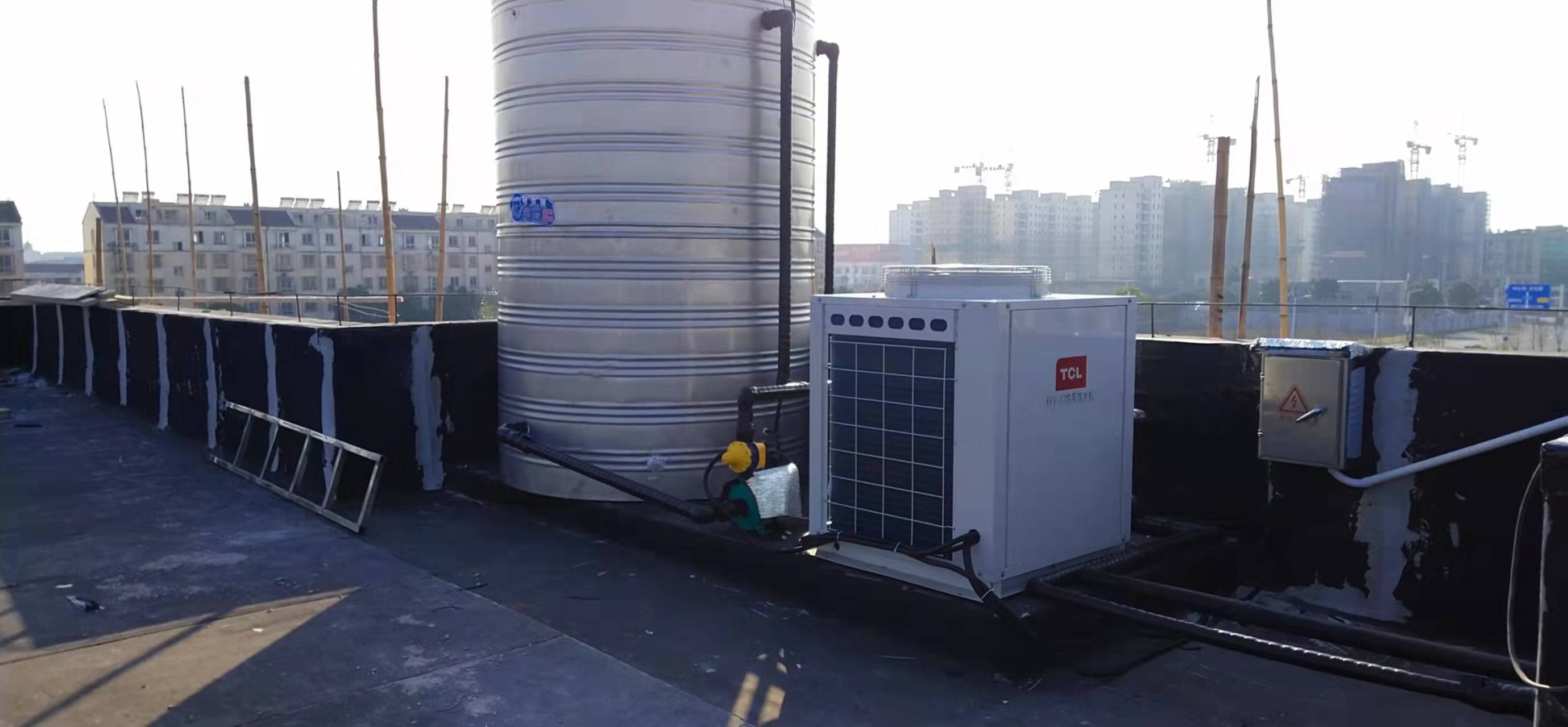 空气能热水器+常州火锅店