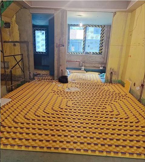 梧桐香郡别墅地暖项目